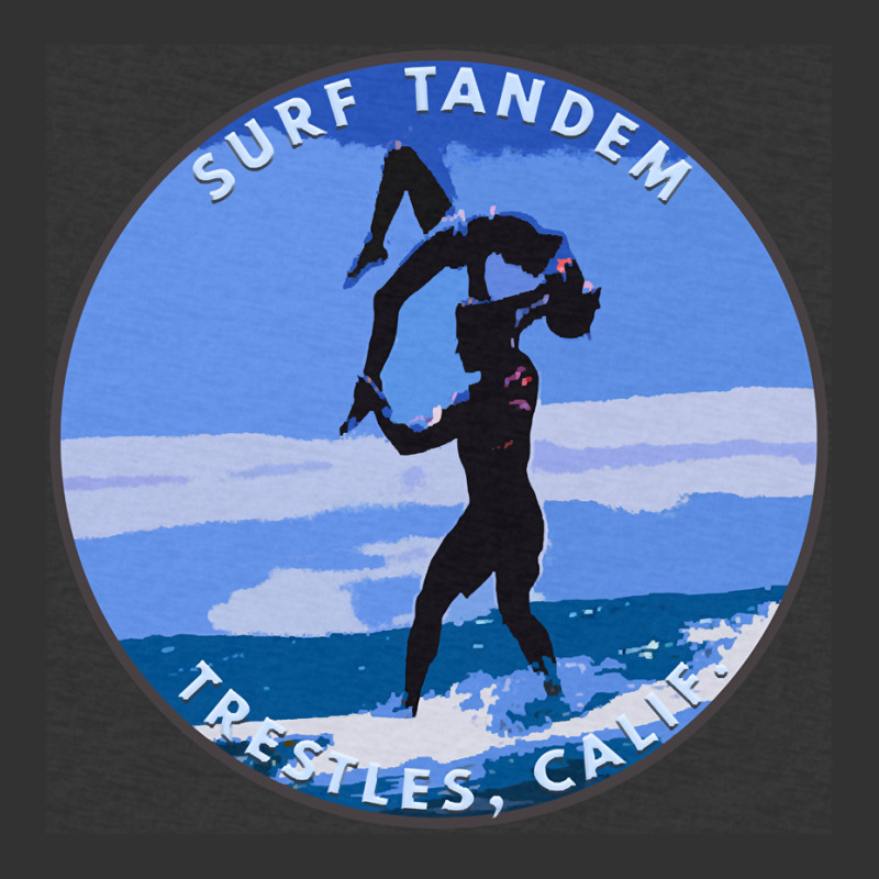 Surf Tandem On A Longboard Surfers Surfing Trestles, Calif. Long Sleev Baby Bodysuit | Artistshot