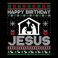 Happy Birthday Jesus Christmas Begins With Christ Ugle Xmas T Shirt Fleece Short | Artistshot