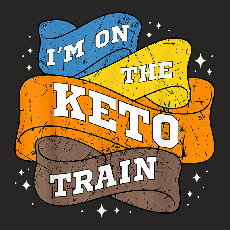 Keto Diet Vintage Ketogenic Ketosis Low Carb Dietitian T Shirt Ladies Fitted T-Shirt by cm-arts | Artistshot