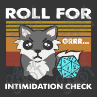 Roll For Intimidation Check Funny Vintage Toddler Hoodie | Artistshot