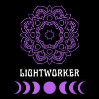 Lightworker Energy Healer New Age Meditation Moon Phase T Shirt Adjustable Cap | Artistshot