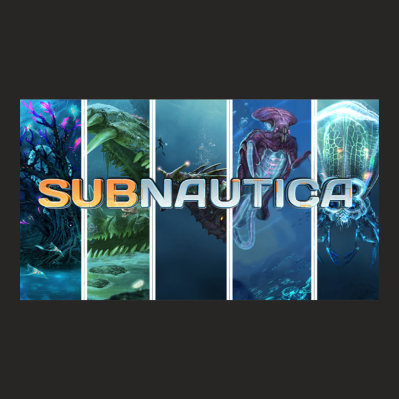 Subnautica Indie Game Ladies Fitted T-Shirt by cm-arts | Artistshot