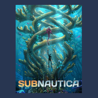 Subnautica Poster Ladies Denim Jacket | Artistshot