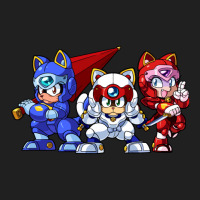 Samurai Pizza Cats Trio Drawstring Bags | Artistshot