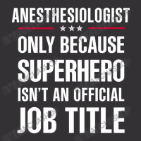 Gift For Superhero Anesthesiologist Vintage Short | Artistshot