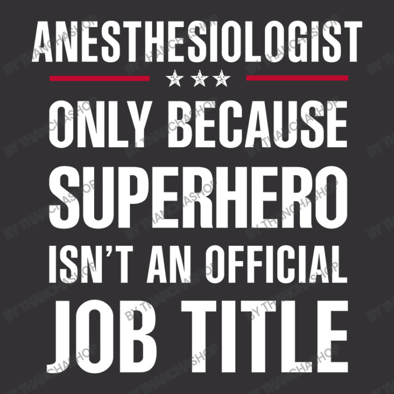 Gift For Superhero Anesthesiologist Vintage Short | Artistshot