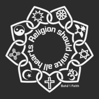 Religion Should Unite All Hearts Symbols Bahaâ€™i Quote Exclusive T-shirt | Artistshot