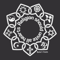 Religion Should Unite All Hearts Symbols Bahaâ€™i Quote Vintage Short | Artistshot