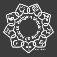 Religion Should Unite All Hearts Symbols Bahaâ€™i Quote Men's Polo Shirt | Artistshot