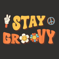 Stay Groovy Wavy Hippie Boho Retro Positive And Peace T Shirt Champion Hoodie | Artistshot