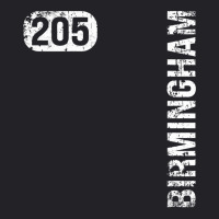 Birmingham Alabama 205 Area Code Vintage Retro Long Sleeve T Shirt Youth Tee | Artistshot