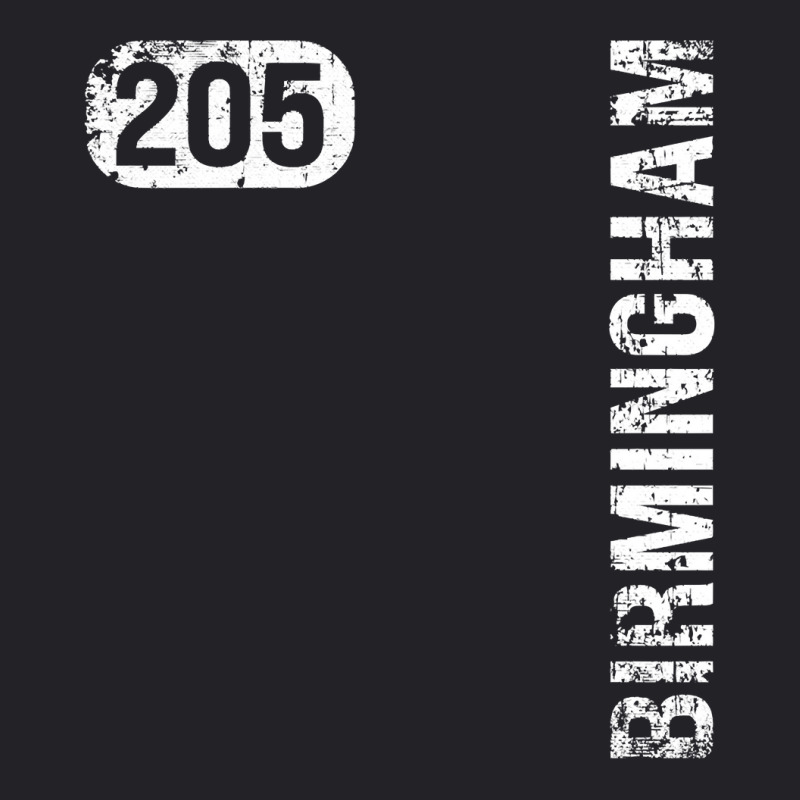 Birmingham Alabama 205 Area Code Vintage Retro Long Sleeve T Shirt Youth Tee by cm-arts | Artistshot