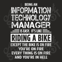 Information Technology Manager Ladies Fitted T-shirt | Artistshot