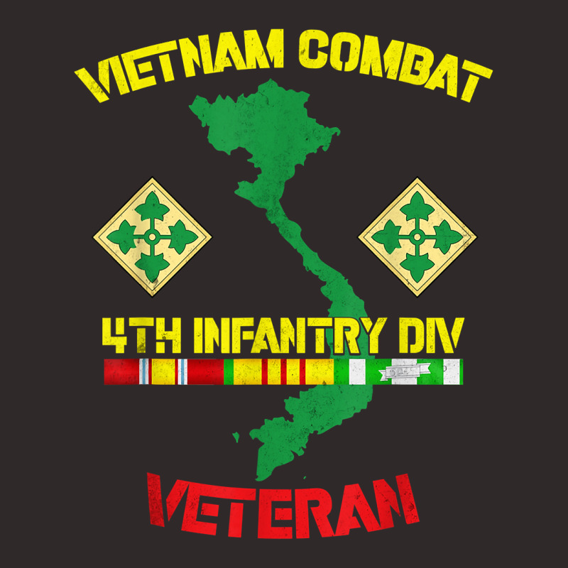 4th Infantry Division Vietnam Combat Veteran Racerback Tank by RomanMikolyants | Artistshot