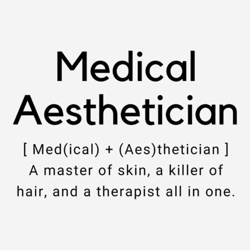 Medical Aesthetician Definition Adjustable Cap | Artistshot