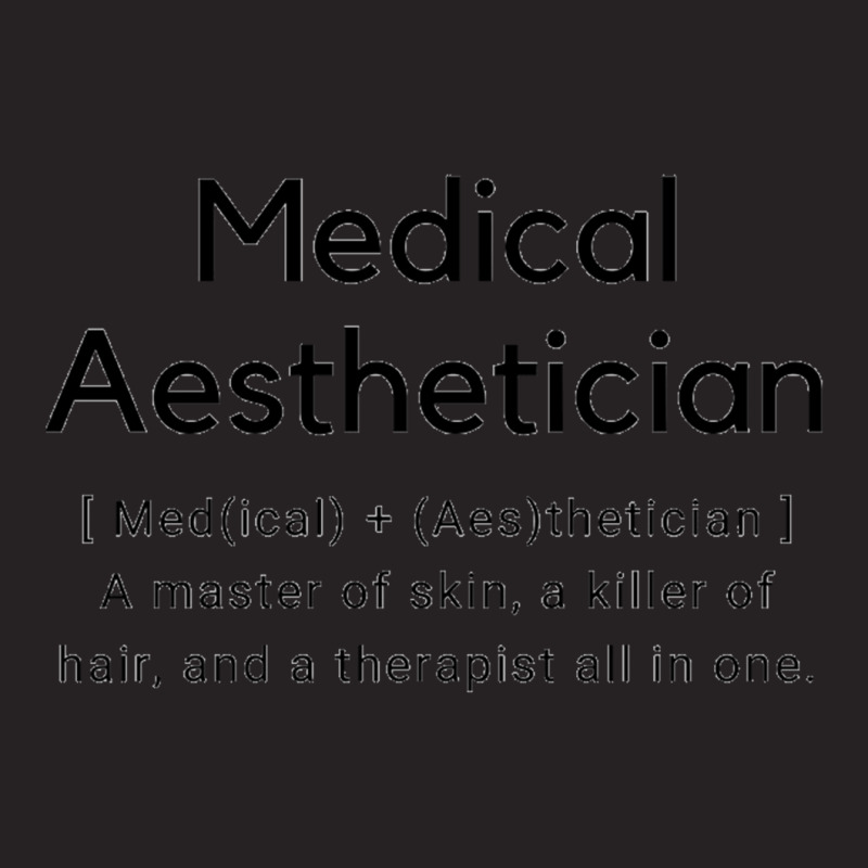 Medical Aesthetician Definition Vintage Cap | Artistshot