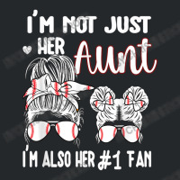 Baseball Aunt Niece Baseball Fan Baseball Auntie T Shirt Ladies Fitted Crewneck Sweatshirt | Artistshot