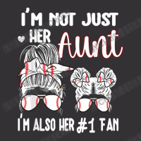 Baseball Aunt Niece Baseball Fan Baseball Auntie T Shirt Ladies Fitted Vintage Short | Artistshot