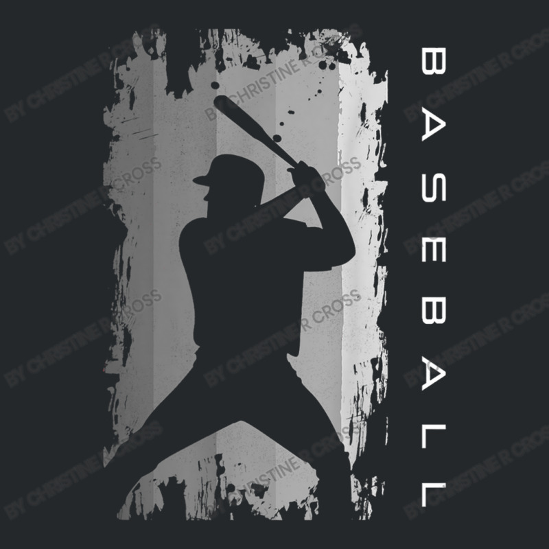 Baseball Apparel Baseball Crewneck Sweatshirt by Christine R Cross | Artistshot