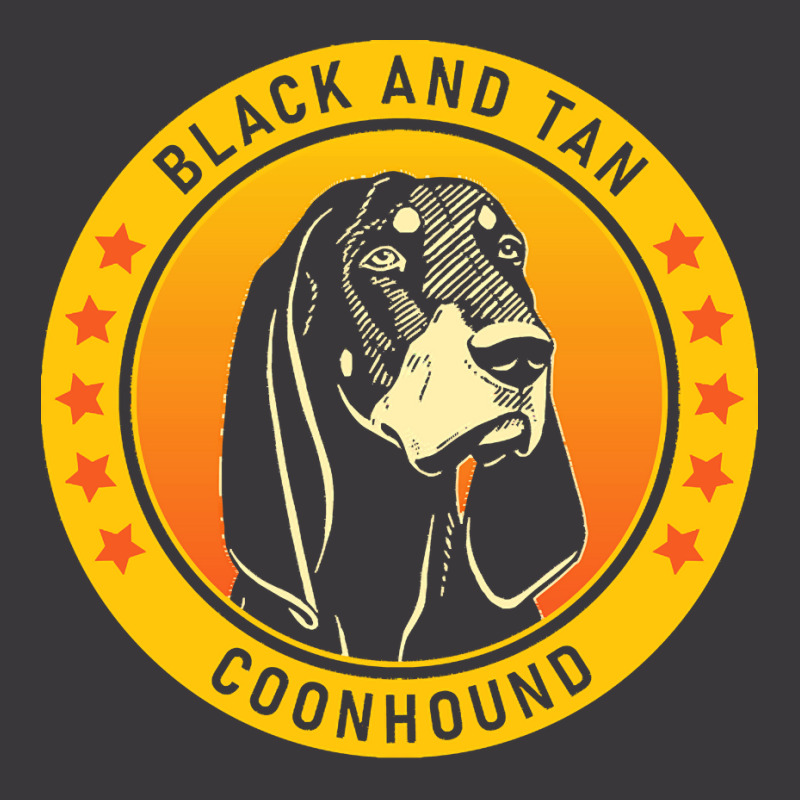 Black And Tan Coonhound Black And Tan Coonhound Dog Portrait Ladies Curvy T-Shirt by beaverbuck | Artistshot