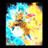 Goku Super Saiyan God Blue Vs Golden Frieza Dragonball Super Film For  Adjustable Cap | Artistshot