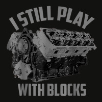 I Still Play With Blocks Racing Shirt  Maintenance T Shirt T Shirt Scorecard Crop Tee | Artistshot