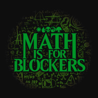 Math Is For Blockers   Forest Edition Crop Top | Artistshot