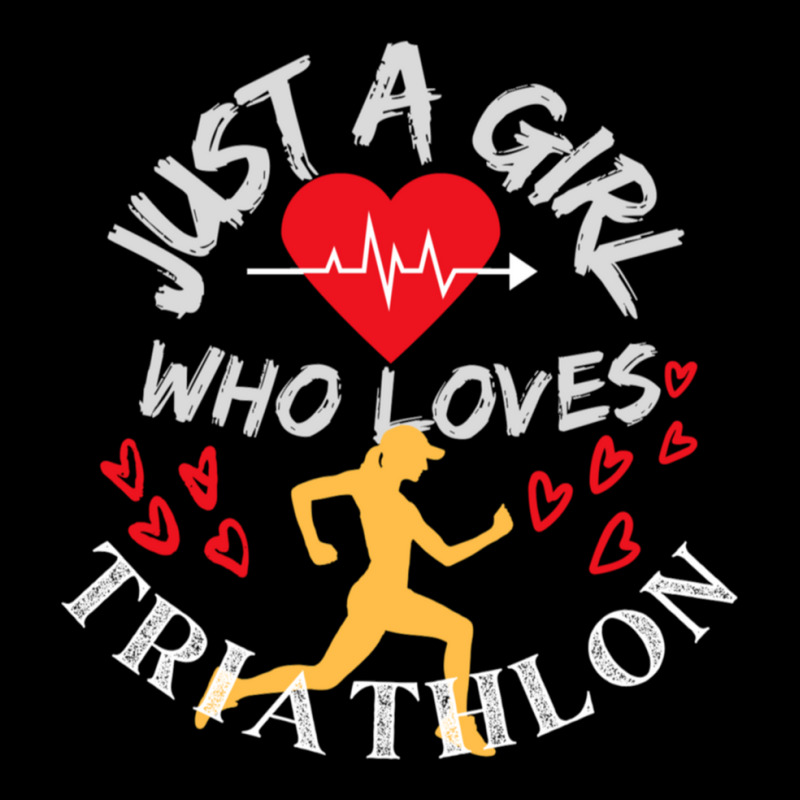 Triathlete Definition  Just A Girl Who Loves Triathlon Adjustable Cap by KENNETHPCLING | Artistshot