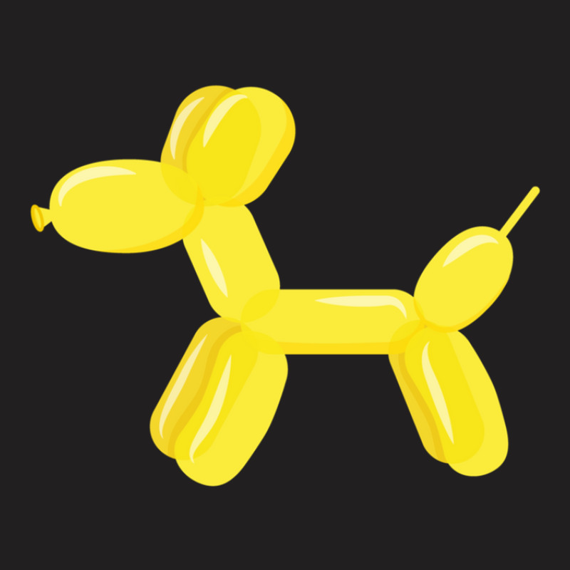 Yellow Dog Balloon T-shirt | Artistshot