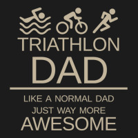 Triathlon Dad   Like A Normal Dad Just Way More Awesome   Triathlete F Hoodie & Jogger Set | Artistshot