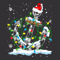 Santa Anchor Cool Christmas Lights Boating Sailing Boat Ship T Shirt Vintage Hoodie | Artistshot