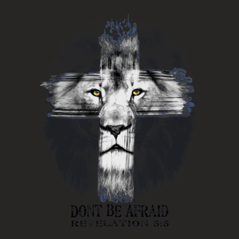 Lion Of The Tribe Of Judah - Dont Be Afraid - Revelation 55 Ladies Fitted T-Shirt by GregoryHaverstock | Artistshot