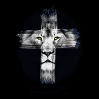 Lion Of The Tribe Of Judah - Dont Be Afraid - Revelation 55 Cropped Hoodie | Artistshot