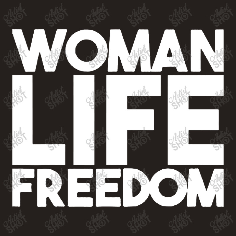 Woman Life Freedom Iran Zan Zendegi Azadi Tank Top by Blackbubbles | Artistshot