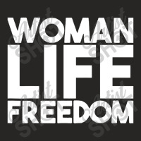 Woman Life Freedom Iran Zan Zendegi Azadi Ladies Fitted T-shirt | Artistshot