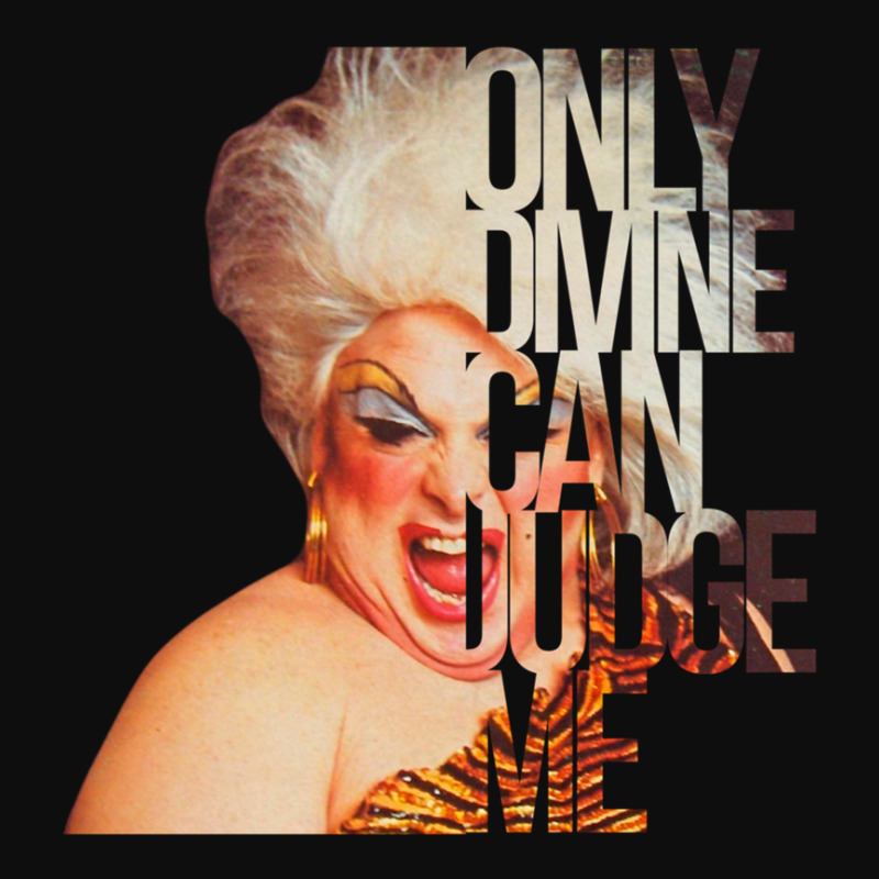 Only Divine Can Judge Me Crop Top by MichaelHolland | Artistshot