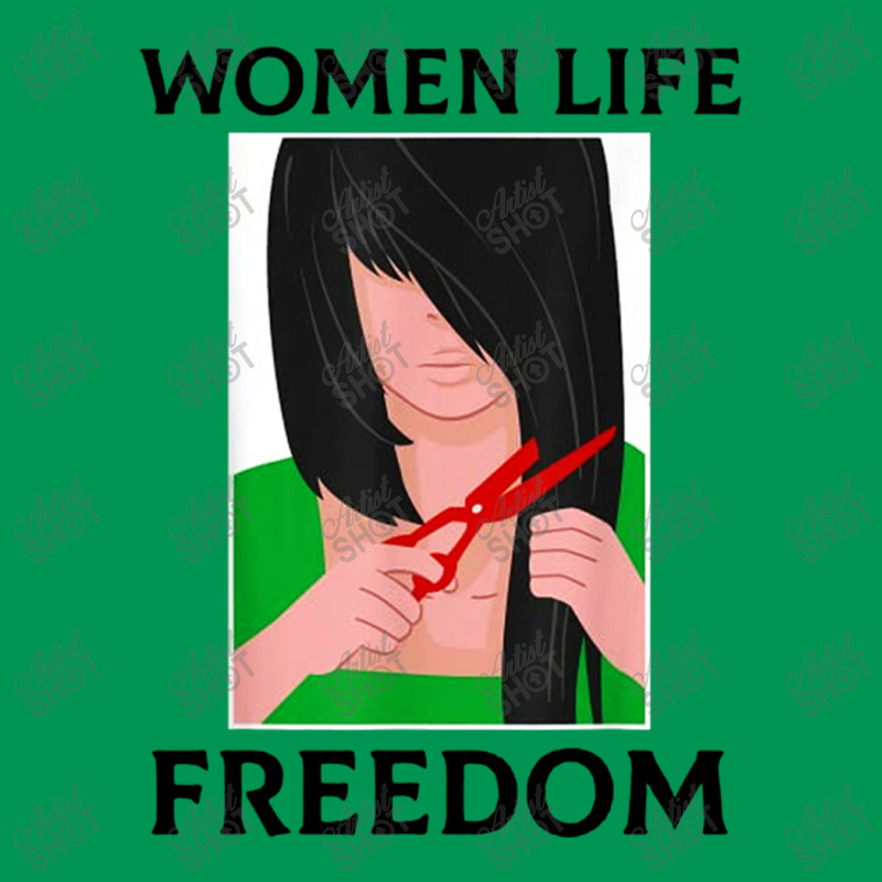 Women Life Freedom Iranian Classic T-shirt by Blackbubbles | Artistshot