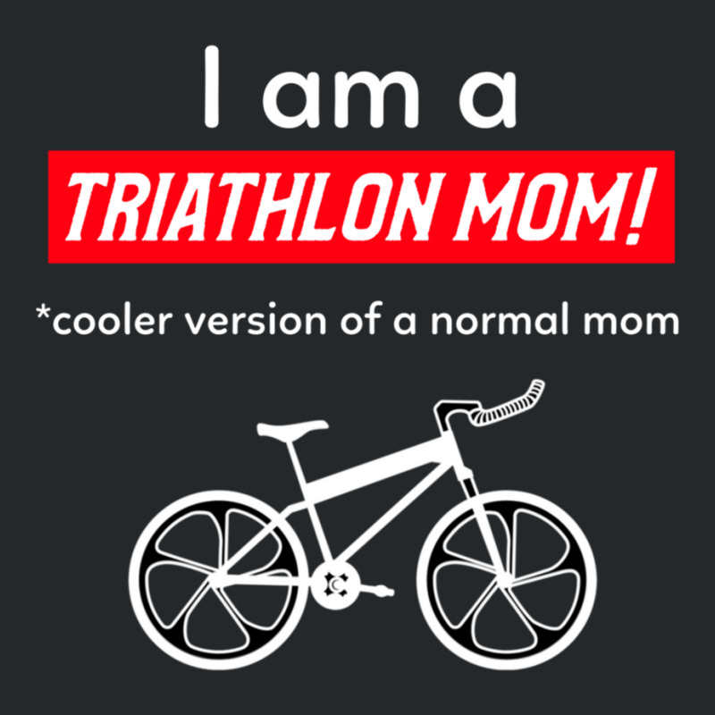 I Am A Triathlon Mom! Crewneck Sweatshirt by KENNETHPCLING | Artistshot