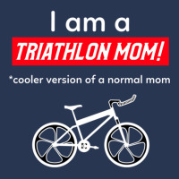 I Am A Triathlon Mom! Ladies Denim Jacket | Artistshot