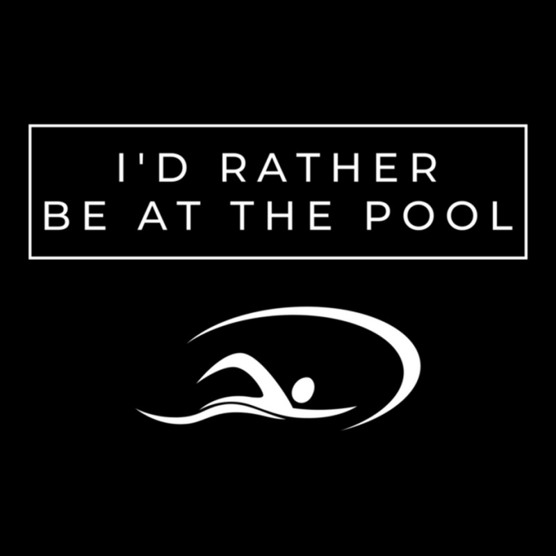 I D Rather Be At The Pool Adjustable Cap by KENNETHPCLING | Artistshot