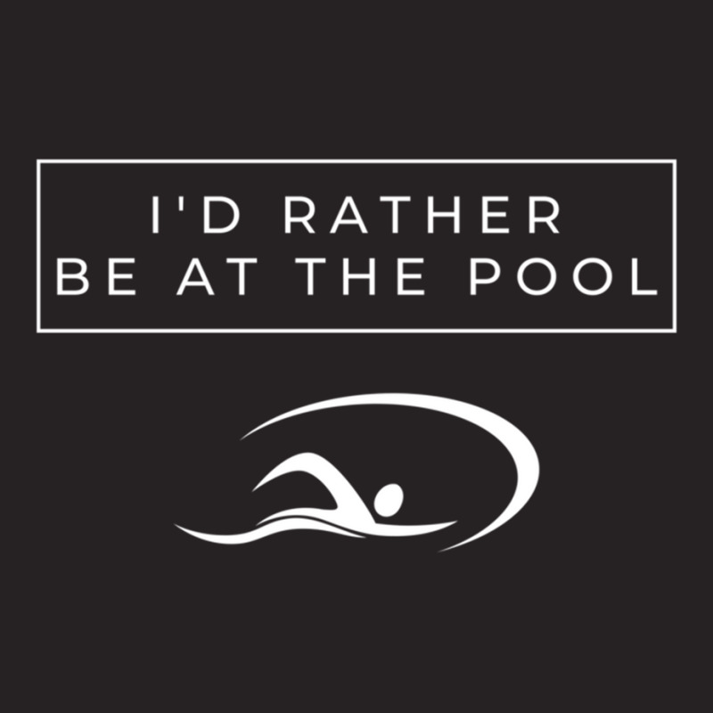 I D Rather Be At The Pool Vintage Cap by KENNETHPCLING | Artistshot