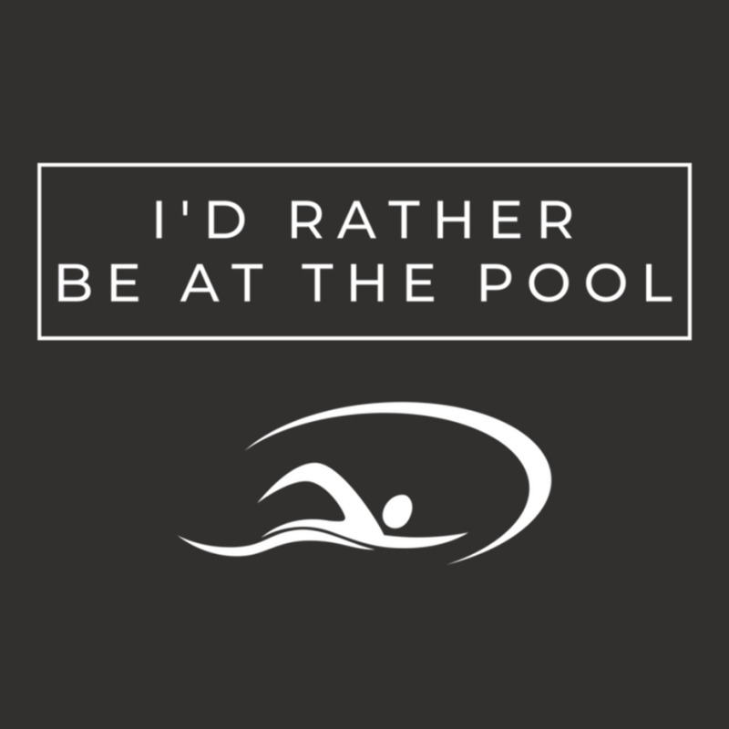 I D Rather Be At The Pool Champion Hoodie by KENNETHPCLING | Artistshot