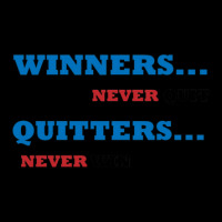 Winners Never Quit Lightweight Hoodie | Artistshot