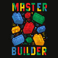 Brick Builder Funny Blocks Master Builder T Shirt Scorecard Crop Tee | Artistshot