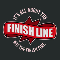 It S About The Finish Line  A Cool Triathlon Shirt Women's Triblend Scoop T-shirt | Artistshot