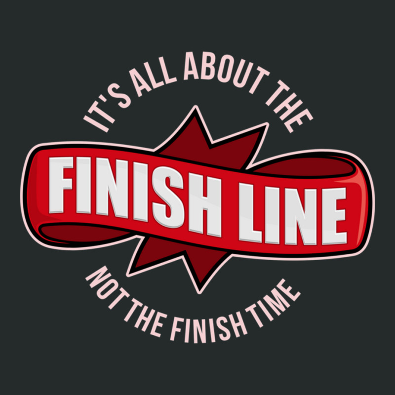 It S About The Finish Line  A Cool Triathlon Shirt Women's Triblend Scoop T-shirt by KENNETHPCLING | Artistshot