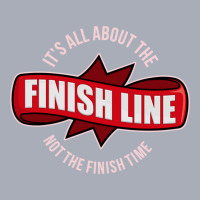 It S About The Finish Line  A Cool Triathlon Shirt Tank Dress | Artistshot