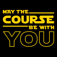 May The Course Be With You Adjustable Cap | Artistshot