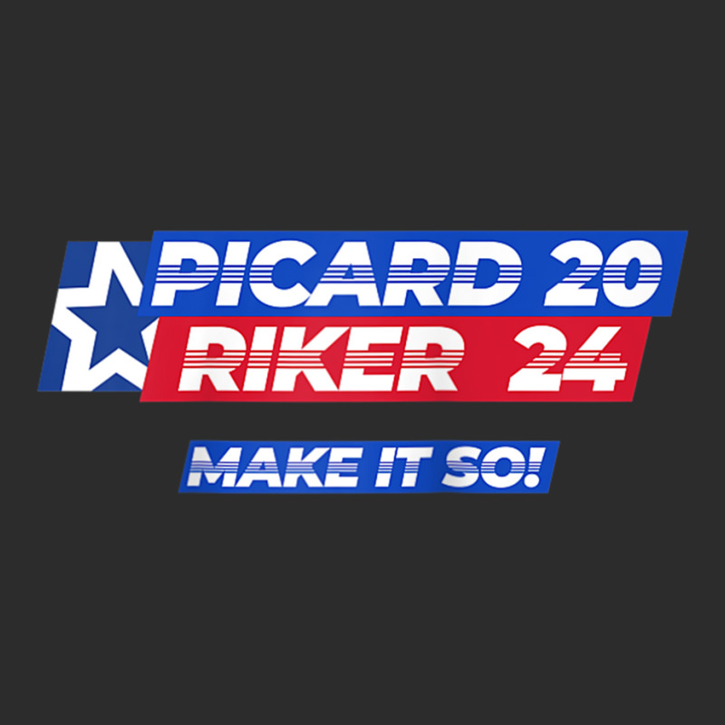 Picard Riker 2024 Make It So Politics Election Parody Funny Raglan Bas Exclusive T-shirt by cm-arts | Artistshot