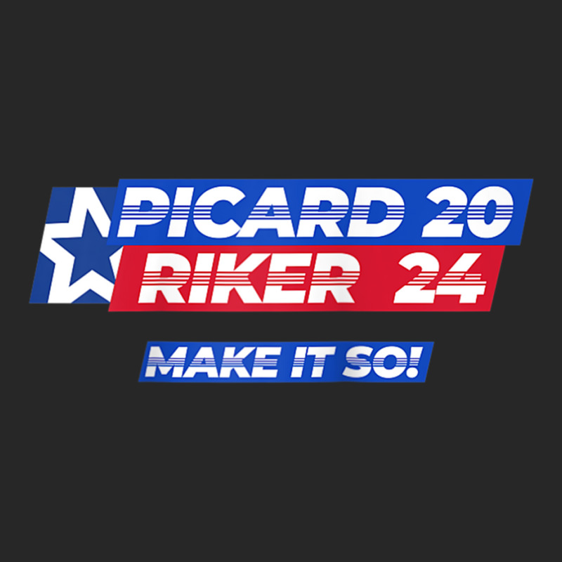 Picard Riker 2024 Make It So Politics Election Parody Funny Raglan Bas Men's T-shirt Pajama Set by cm-arts | Artistshot